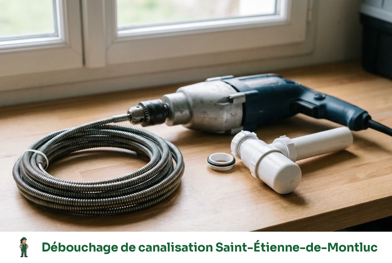 Débouchage de canalisation à Saint-Étienne-de-Montluc
