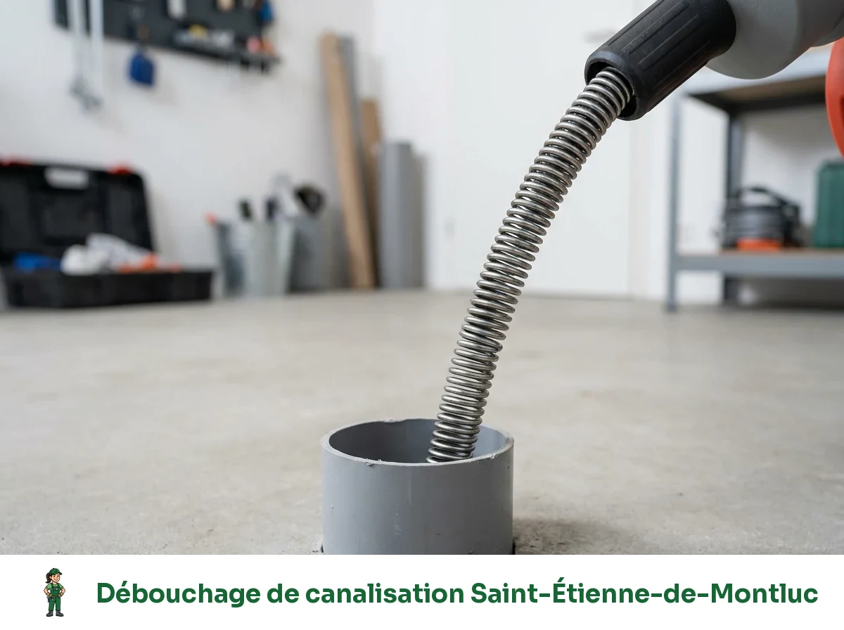 Débouchage de canalisation à Saint-Étienne-de-Montluc