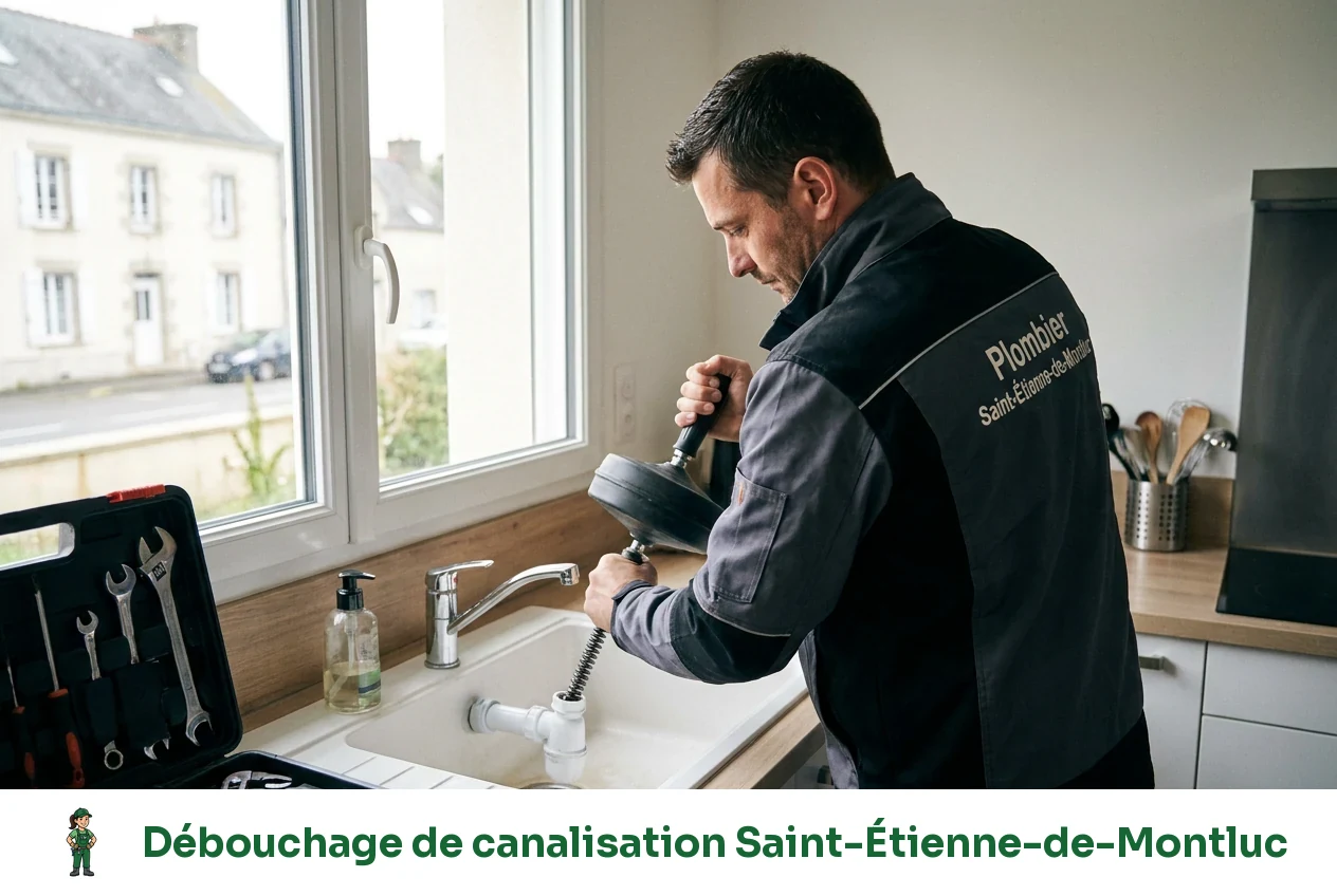 Débouchage de canalisation à Saint-Étienne-de-Montluc