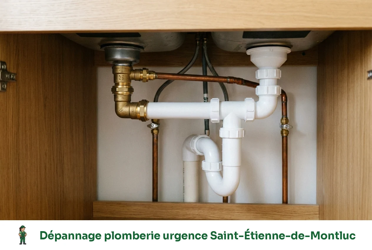 Dépannage plomberie urgence à Saint-Étienne-de-Montluc