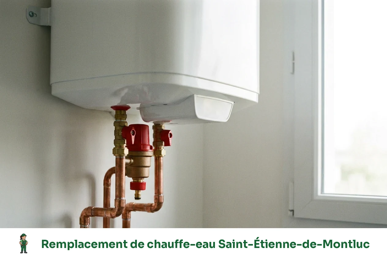 Remplacement de chauffe-eau à Saint-Étienne-de-Montluc