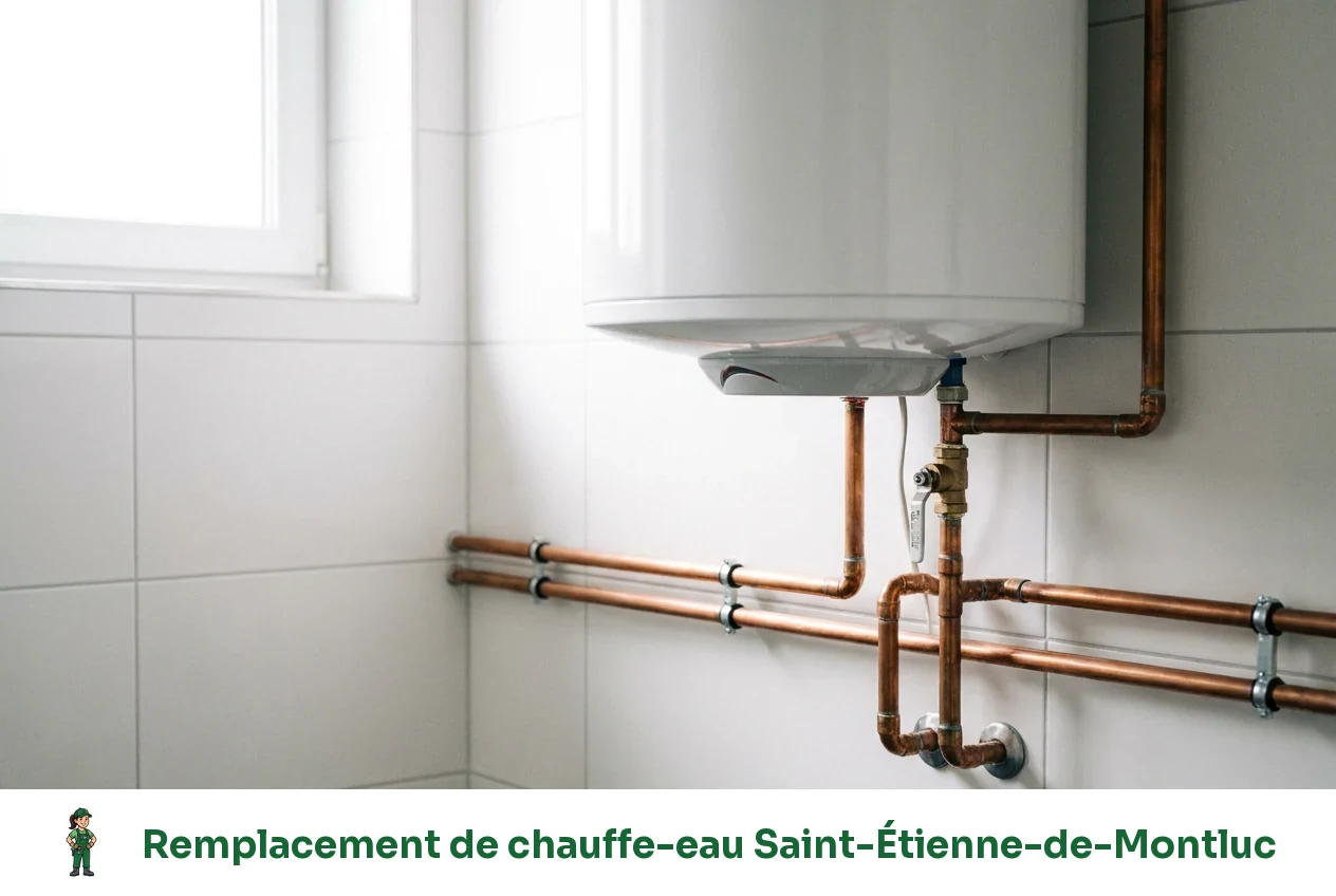 Remplacement de chauffe-eau à Saint-Étienne-de-Montluc