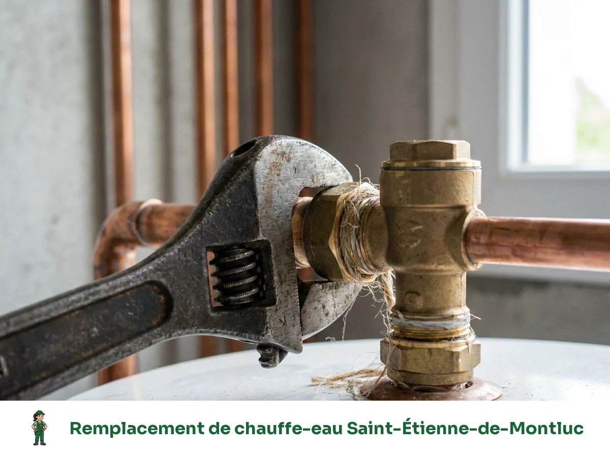 Remplacement de chauffe-eau à Saint-Étienne-de-Montluc