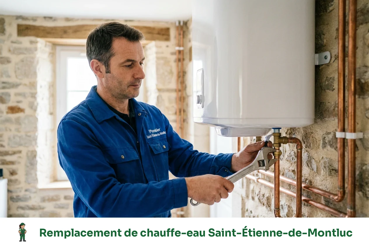 Remplacement de chauffe-eau à Saint-Étienne-de-Montluc