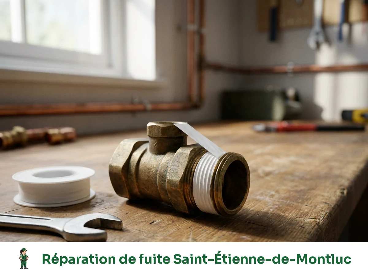 Réparation de fuite à Saint-Étienne-de-Montluc