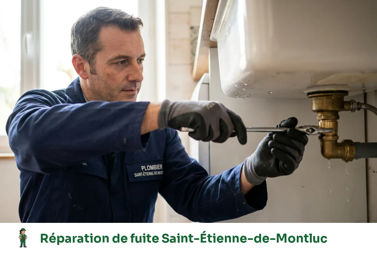 Réparation de fuite à Saint-Étienne-de-Montluc